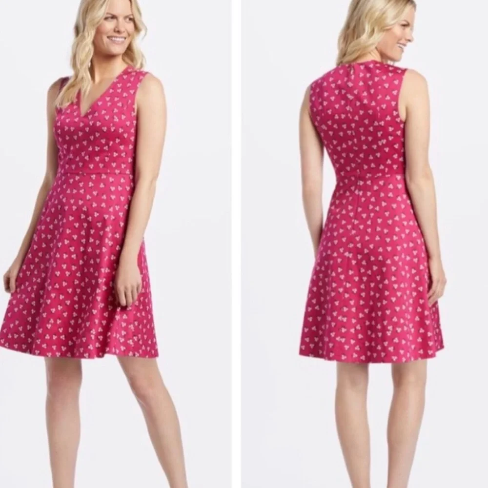 Draper James Floral Love Circle Dress 14 NWT Cabernet Multi - Picture 7 of 9